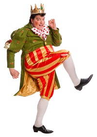 Harri Penttilän esittämä keisari kaipaa taas uutta vaatekertaa. (Kuva: Peero Laakanen)